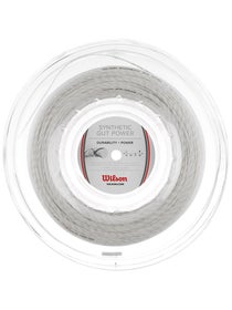 Wilson Synthetic Gut Power 660-feet Reel White WRZ905100 for sale online