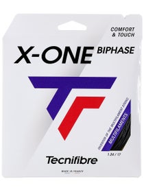 Tecnifibre X-One Biphase 17/1.24 String Black