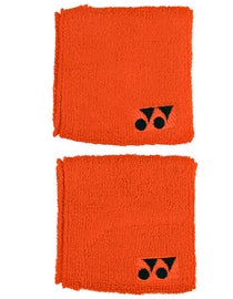 Yonex 3" Wristbands Orange - Pair