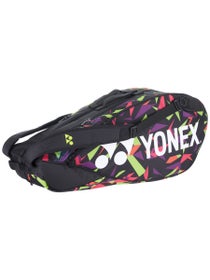 YONEX Tennis Bag Racquet Bag 6 (For 6 Tennis) black/pink BAG2222R