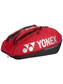 Yonex Pro Racquet 9 Pack Bag Scarlet