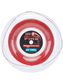 Yonex Polytour Spin G 125 Tennis Reel String (Dark Red)