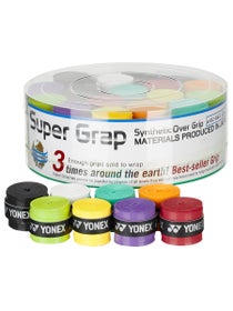  YONEX Unisex_Adult Hi-Soft Grip Assorted 24er Overgrip,  Multicoloured, Standard Size : Squash Racket Grips : Sports & Outdoors