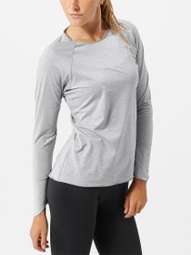 Yaffa Women's UPF 50 Long Sleeve - Light Grey