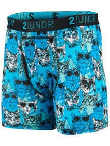 2UNDR Men's Swing Shift 6" Boxer Brief - Kitty Corner