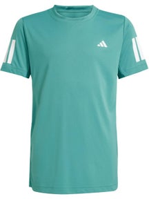 adidas Boy's Fall Club 3 Stripe Top