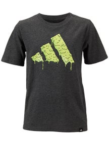 adidas Boy's Fall Slime Logo Top - Grey