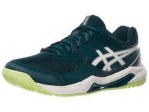 Asics Dedicate 8 Men's Pickleball Shoes - Teal/Cream