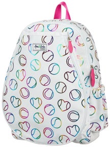 Ame & Lulu Little Love Kids Tennis Backpack Metallic