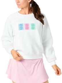 Ame & Lulu Women's Play All Pastel Courts Sweatshirt