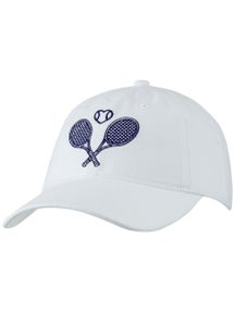 Ame & Lulu Women's Triple Play Love Match Hat - White