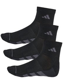 adidas Men's All Day Training 3-Pack Quarter Sock Black
