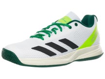 adidas CourtFlash PB Wh/Bk/Gn Men's Pickleball Shoes