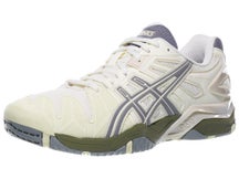 Asics Gel Resolution 5 Cream/Grey Men's Shoes 