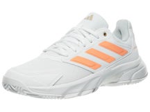 adidas CourtJam Control 3 White/Orange Women's Shoes