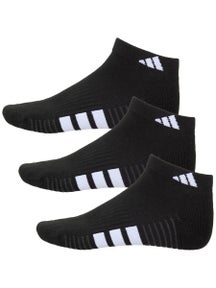 adidas Women's Cushioned 4.0 3-Pack Low Cut Socks Black