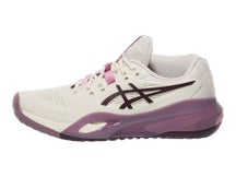 Asics Gel Resolution X Oat/Dark Aubergine Women's Shoes