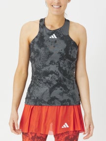 adidas Women's Paris Tennis Y-Tank - Carbon