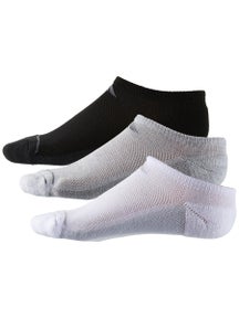 adidas Women's Superlite 3-Pack No Show Socks Wh/Bk/Gy