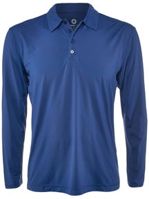 BloqUV Men's Long Sleeve Polo - Navy