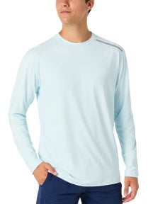 BloqUV Men's Long Sleeve Top - Ice