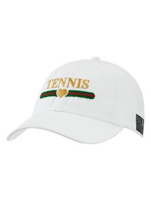 Bird & Vine Women's Tennis Heart Hat - White