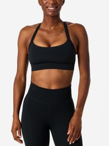 Brooks Women's Luxe Strappy Racerback Bra - Black