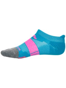 Fitsok NP7 Tech No Show Sock Teal/Pink