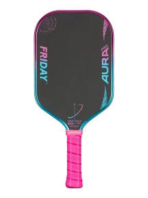 Friday Aura Pro Elongated Metallic Pickleball Paddle