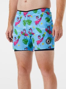 Flow Society Men's 2-in-1 Flamingo Paddle Short