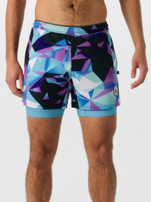 Flow Society Men's Diamond Geo 2-in-1 Short