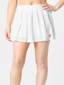 Fila Women's Essentials Woven Pleat Skirt - White
