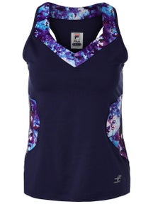 Fila Women's Pickleball V-Neck Trim Tank