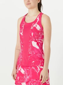 Fila Women's Pickleball Print Tank - Pink Marble