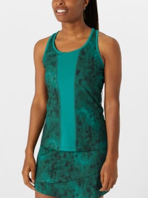 Fila Women's Pickleball Print Tank - Teal Velvet