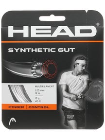 Head Synthetic Gut 17/1.25 String White