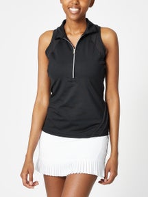 InPhorm Women's Neisha Sleeveless Polo - Black