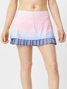 KSwiss Women's Summer 12" Pleat Print Skirt