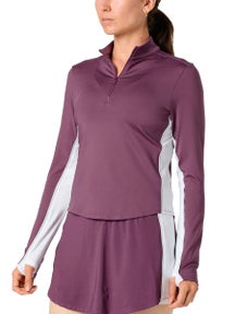 KSwiss Women's Momentum 1/4 Zip Long Sleeve
