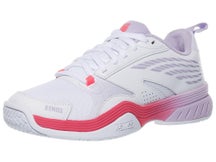 KSwiss Speedex White/Orchid/Blaze Women's Shoes
