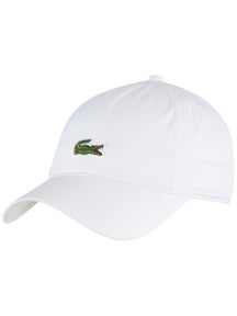 Lacoste Boy's Core Croc Hat - White