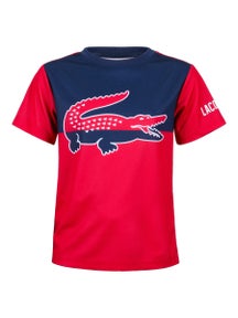 Lacoste Boy's Fall Colorblock Croc Top