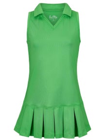 Li Mi Girl's Beverly Hills Swing Polo Pleat Dress