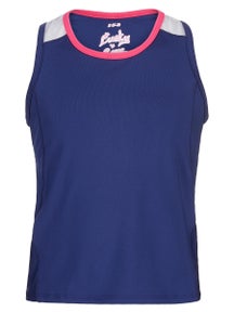 Lucky in Love Girl's Berry Buzz Shimmer Tank