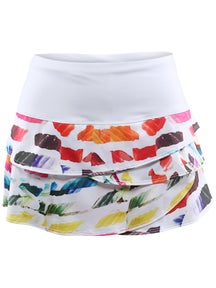 Lucky In Love Women's Berry Smocked Skirt