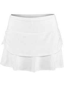 Lucky In Love Women's Cargo Pocket Wrap Skirt - White