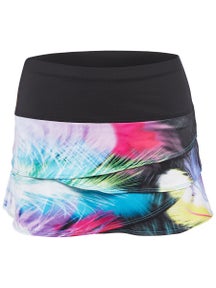 Lucky In Love Women's Shibori Long Tier Flounce Skirt