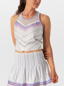 Lucky In Love Women's Lavender Love Tie Back Tank