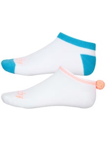 Lucky in Love Wms Making Waves Low Cut Socks Size 4-10