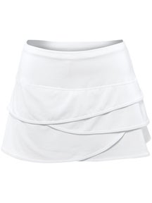 Lucky in Love Women's Core Scallop Skirt - White